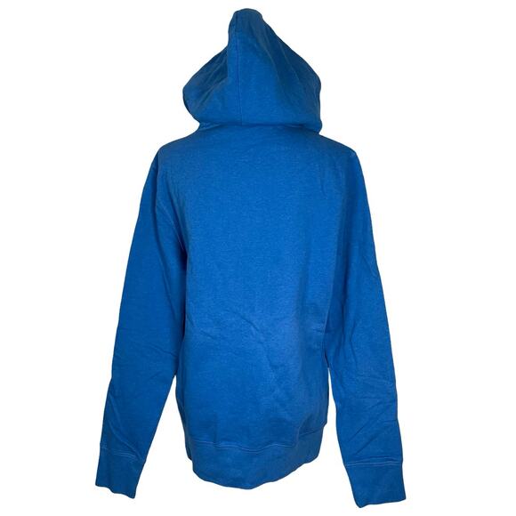 NEW Bolivares Blue Button Up Hoodie Size: M - Picture 3 of 5